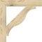 Ekena Millwork Funston Block Rough Sawn Bracket, Douglas Fir, 4"W x 28"D x 28"H BKT04X28X28FST05RDF - alternate 4
